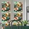 Glas-in-lood Statische Raamfolie Vintage Bloem Privacybescherming Zonwerende Glasfolie Waterdichte PVC Raambekledingsfolie