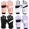 Windproof Warm Gloves Winter Ski Gloves Insulated Warm Snow Gloves for Outdoor Work Cycling Motorcycle Snowboarding