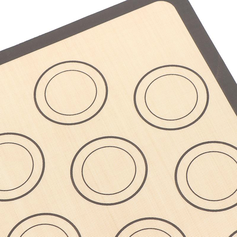 1Pc 42X29.5Cm Silicone Baking Mat For Oven With 30 Circles Non Stick Heat Resistant Bakeware Sheets For Baking Cookie Macaron