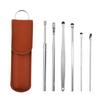 Innovative Spring Earwax Cleaner Tool Set Spiral Design Stainless Steel Earwax Removal Kit