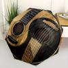 Guitar Yin Yang Themed Eight Rib Automatic Folding Umbrella Is Suitable for Both Men and Women, Making It A Perfect Christmas and Valentine'