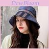 Fall Winter Men Women Cotton Canvas Wide Brim Fisherman Hat With Foldable Design For Casual Outdoor Use