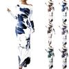 Women's Elegant Long Sleeve Slim Fit Maxi Dress