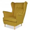 ARI Scandinavian Wing Chair Mustard Yellow Dirty