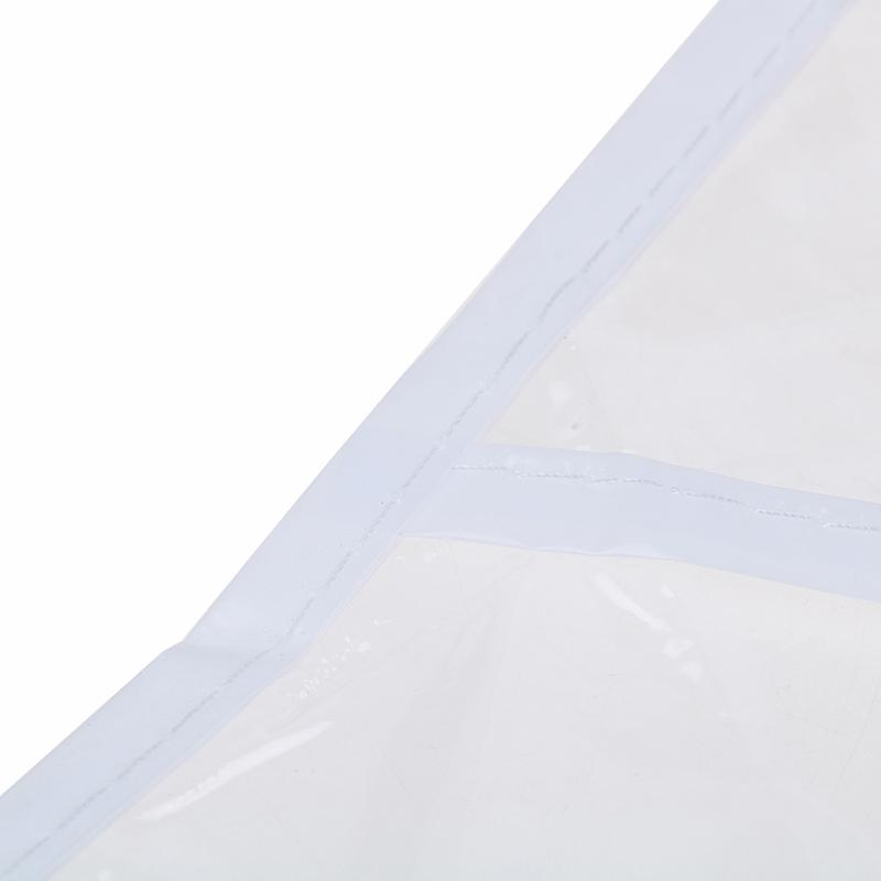 1 Stück Frisur schützen Regenhut Plastikhaube für Damen und Mädchen Transparent
