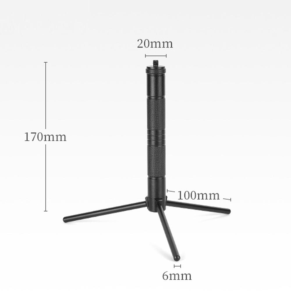 Lightweight Aluminum Alloy Light Holder Detachable Lamp Stand Outdoor Portable Lamp Holder with Tripod Multifunctional