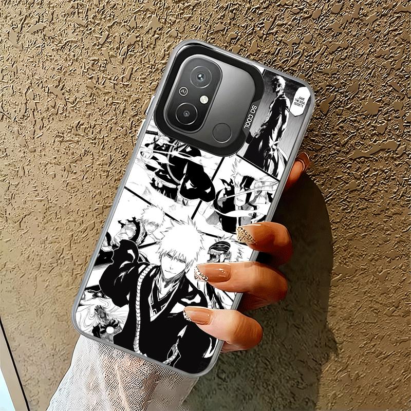 Bleach Anime Ichigo Kenpachi Shockproof Phone Case for Xiaomi Poco X7 X6 X5 X3 Pro F7 Ultra M8 Redmi 15C 15 14C 13C 12C 10C 13 1