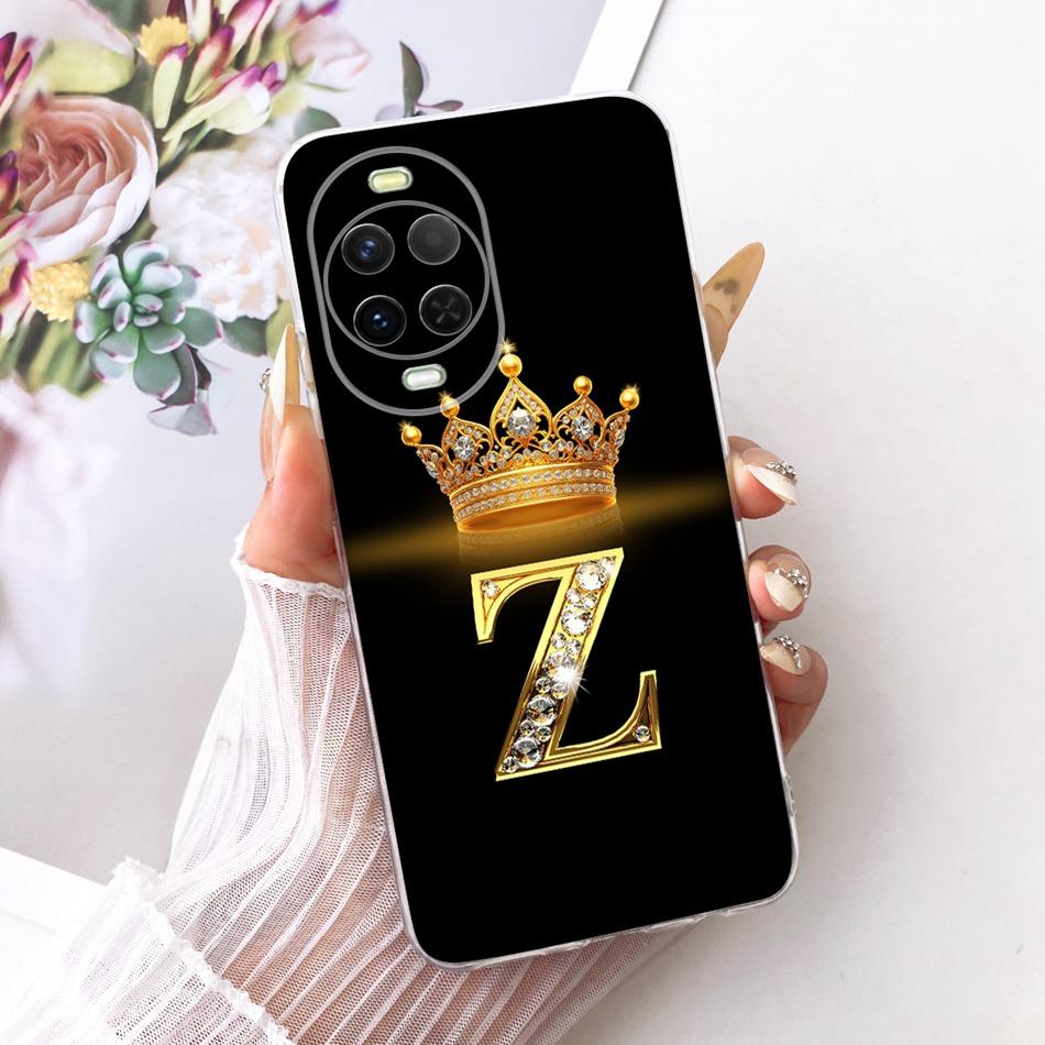 For Huawei Nova 15 Pro 15Ultra 2026 Fashion Crown Letter Phone Case For Huawei Nova15 15 Ultra 15Pro Soft Silicone TPU Cases