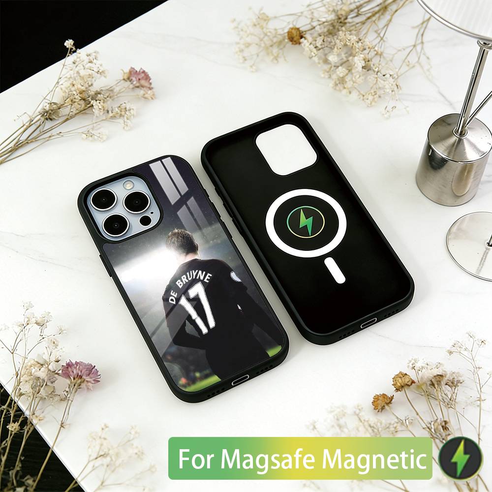 Football Star Kevin De Bruyne  Phone Case For iPhone17,16,15,14,13,12,11 Plus,Pro Magnetic with Magsafe Wireless Charging