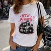 BTS Arirang Graphic T-shirt Kpop World Tour Fan Tee Shirt Women Men Oversized Streetwear Short Sleeve High Quality Female Male Clothing