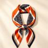 70 Silk Scarf: High-End Korean Style, Versatile Professional Imitation Silk, Retro Printed Women's Scarf