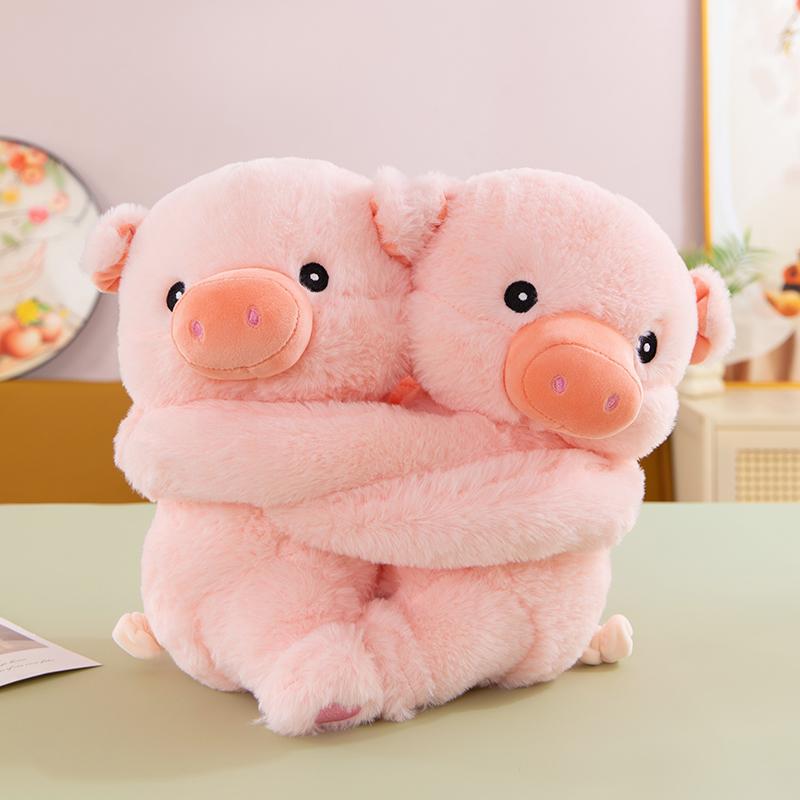 Couple Hug Bear Plush Toy Love Girlfriend Gift Environmental Protection Children's Day Lover