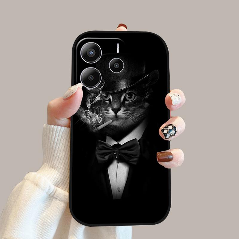 For Redmi Note 14 5G Soft Case 24094RAD4G Silicone TPU Phone Back Cover Para For Redmi Note 14 4G Phone Protective Bumper Fundas