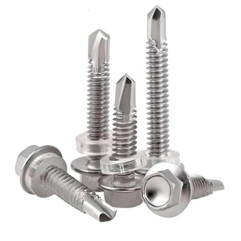 Stainless Steel Hex Head Self-Drilling Screws