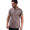 LAMBRETTA Mens Paisley Polo Shirt