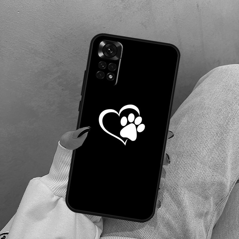 Dog Paw For Xiaomi Redmi Note 14 13 9 10 11 12 15 Pro Plus Case Cover For Redmi 15 C 13C 12C 10C 14C