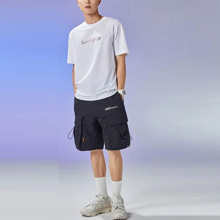 Li Ning Summer T Shirt Unisex White AHSR367-4