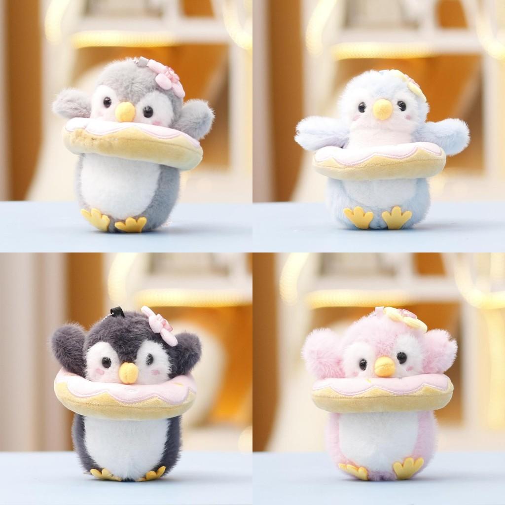 Cute Penguin Keychain Plush Toy With Pp Cotton Filling For Backpacks