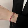 Trendy Woven Red Rope Bracelet For Women Jewelry Popular Fu Brand Pendant Bracelets Lady Blessing New Year Gift
