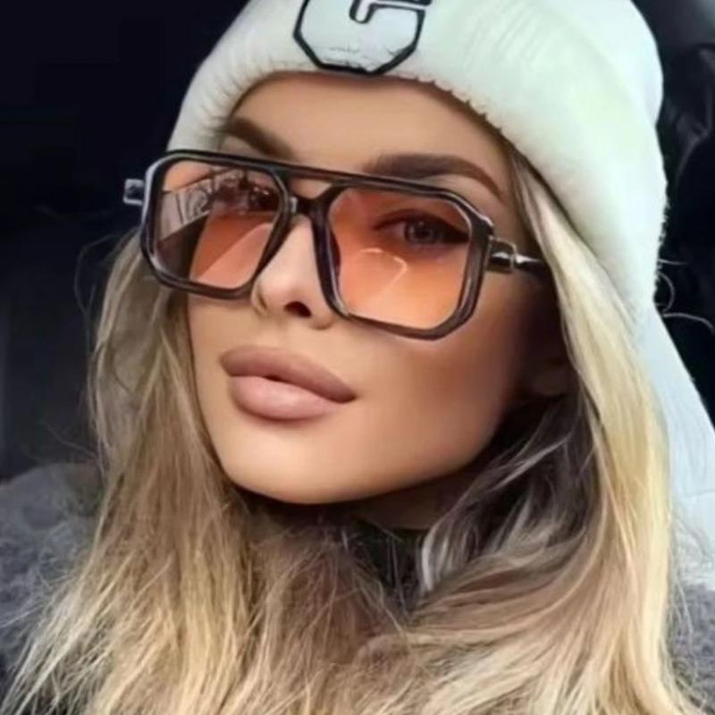 Mode Klassiske Firkantede Solbriller UV400 til Kvinder Mænd Nitte Rektangulære Skygger Solbriller Oculos De Sol