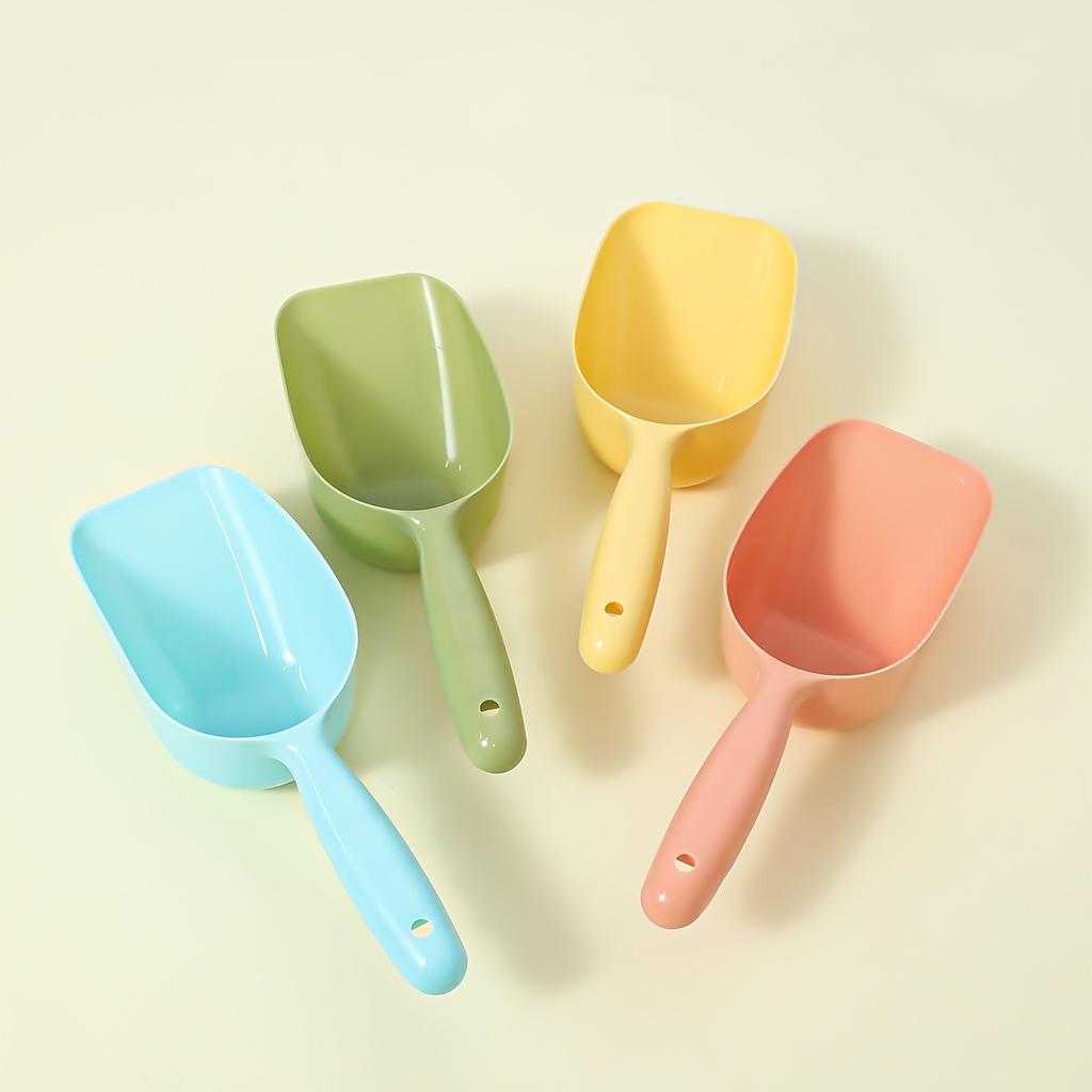 3/5pcs Colorful Spade | Multi-functional scientific design, suitable for pet feeding and cleaning, kitchen, garden, beach
