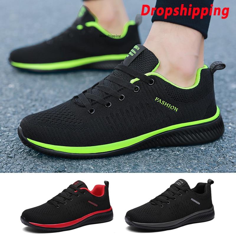 Sale Light Man Running Shoes Comfortable Breathable Men 'S Sneaker Casual Antiskid And Wear -Resistant Jogging Men Sport Shoes