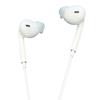 Elecom EarPods øreproppdeksler, ørepropper, kompatible med originale iPhone-ørepropper, silikonmateriale, fallforebyggende, lydisolerende, silikon, P-APEPICR