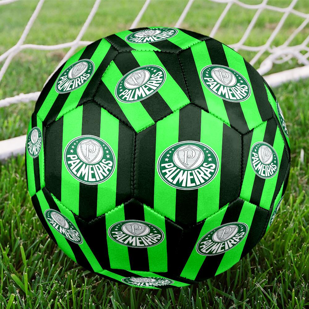 Balón de Fútbol Palmeiras Temático Talla 5, Adecuado para Partidos Tanto en Interiores como en Exteriores, un Regalo Adecuado para Todos.