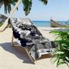 Spurs Logo Print Strandtuch, Großes Weiches Schnelltrocknendes Handtuch für Strand Camping Schwimmen