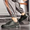 Fashion Handmade Skate Shoes Men Stylish New Outdoor Sneakers Brand Genuine Leather Casual Shoes All-match Men's Oxford Jogging Shoes