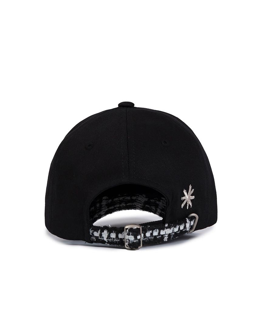 BLACKBLOND Vividi Tweed Cap (Black)