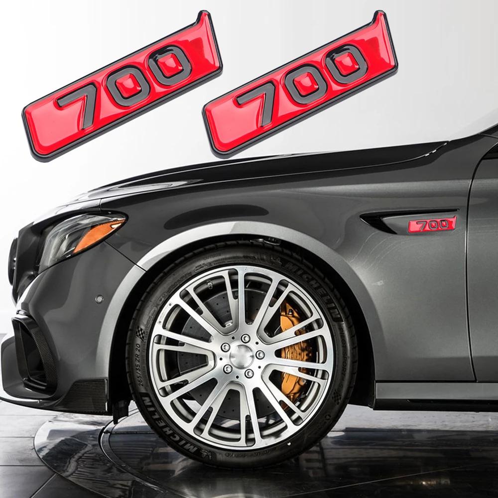 2pcs Red 800 Wing Side Sticker 900 700 Fender Sticker For Brabus AMG G800 G900 W464 W463 G63 G65 Brabus Fender Sticker