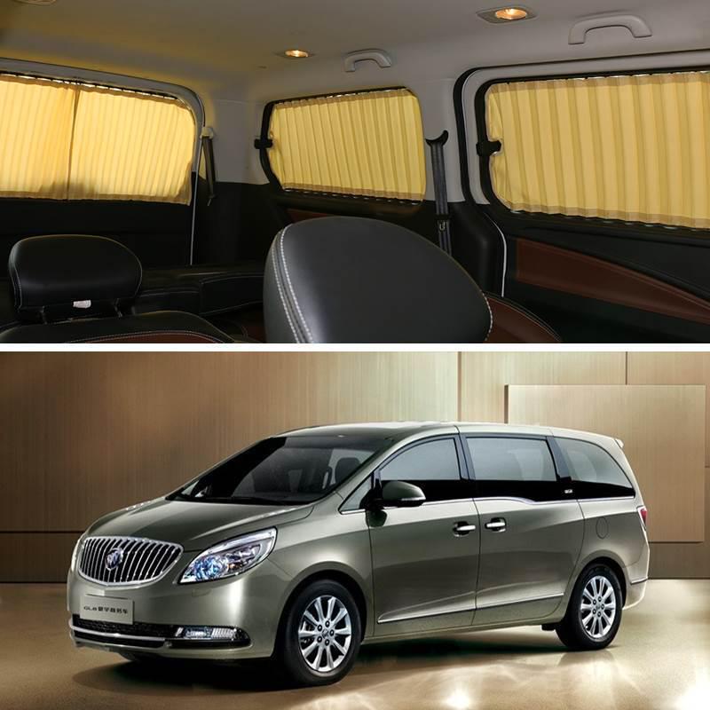 Buick GL8/Landzun/Sai Aili Window Sunshade and Privacy Curtain with Double Track