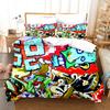 3D Printed Hip-hop Style Bedding Set Pillowcase Duvet Cover 3Pcs Double Twin Full Queen King Adult Boys Bedclothes Quilt Cover