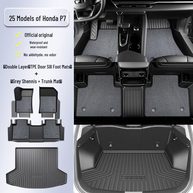 2025 GAC Honda P7 Full TPE Car Floor Mats Set