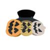 Funny Pumpkin Shark Clip Waterproof Acetic Acid Hair Claw Halloween Shark Clip  Cosplay