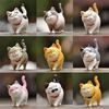 9 Stück Süße Katzen-Ornamente Set Kawaii Schreibtisch-Dekoration Für Zuhause Büro Mini-Katzenfiguren Mit Glöckchen Perfektes Geburtstagsgeschenk