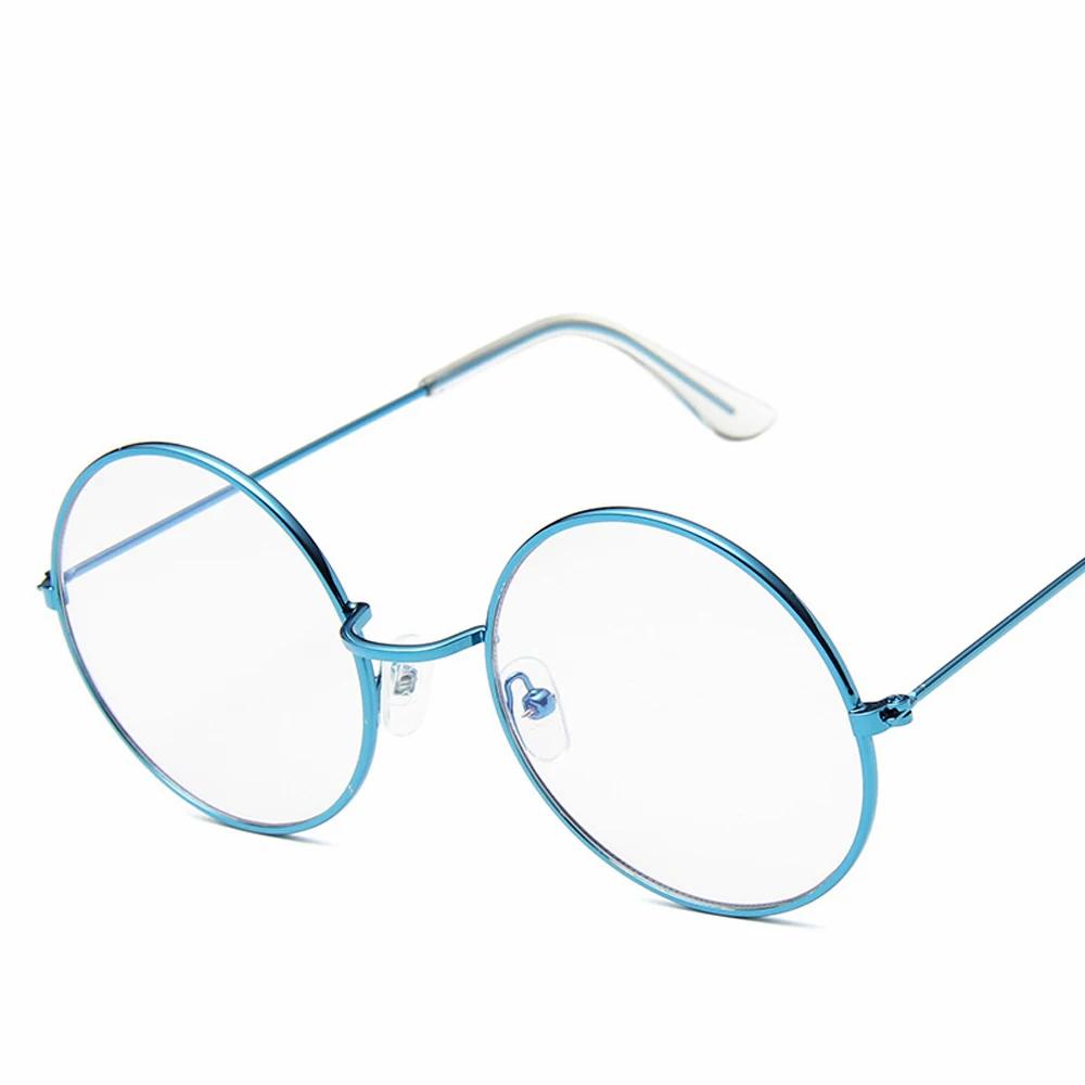Women's Pink Round Alloy Mirror Sunglasses Retro Designer Fashion Sunglasses for Women Stylish UV Protection