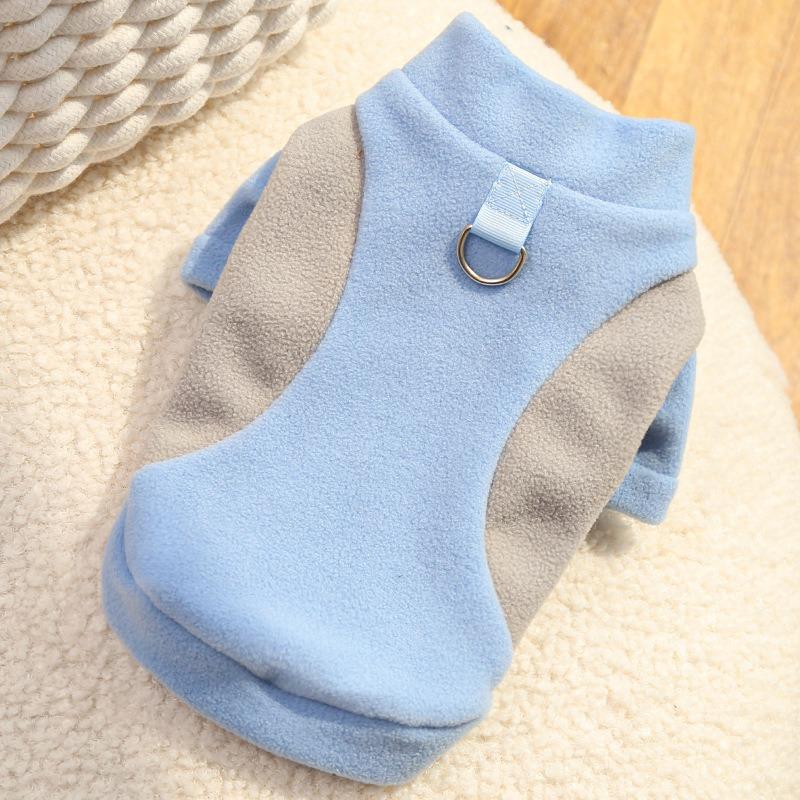 Huisdier Hond en Kat Herfst- en Winterkleding met Fleece Bichon Frise Hond Vechtkleding en Accessoires Kattenkleding