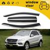 Door Visors & Rain Deflectors for 98-12 Mercedes-Benz ML320/ML350 - Window Eyebrows & Modifications
