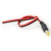 Lot de 10 connecteurs de prise d'alimentation CC mâle et femelle 5,5 x 2,1 mm, câble 12 V