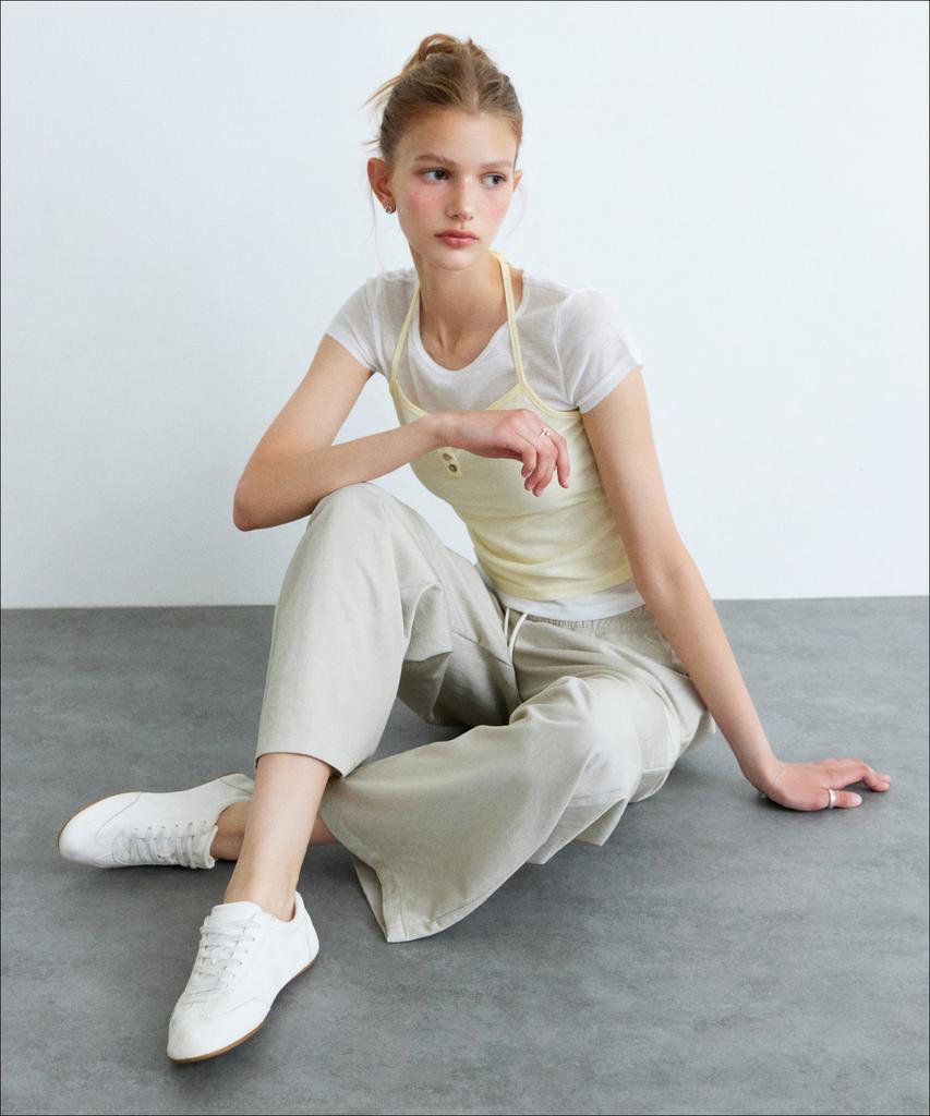 MIXXO Halter Layered T-Shirt Re Lwg511A_Miwhwg84Qa