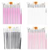 Professional Nail Art Brush Collection With Dotting Tools 15Pcs Nail Designs Brushes For Gel Nail Styling