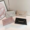 Korean Fashion Solid Color Einfache Umschlagtasche Hochwertige Tasche Damentasche Winter Neue Nischendesign Clutch