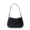 PU Zipper Shoulder Bag for Women Simple Stitching Handbag High Quality Solid Color Fashion