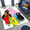Kreslený koberec rodiny Barbapapa Barbamama do spálne, obývacej izby, na pohovku, domov, rohožka, dekorácia, veľká protišmyková podložka na hranie pre deti