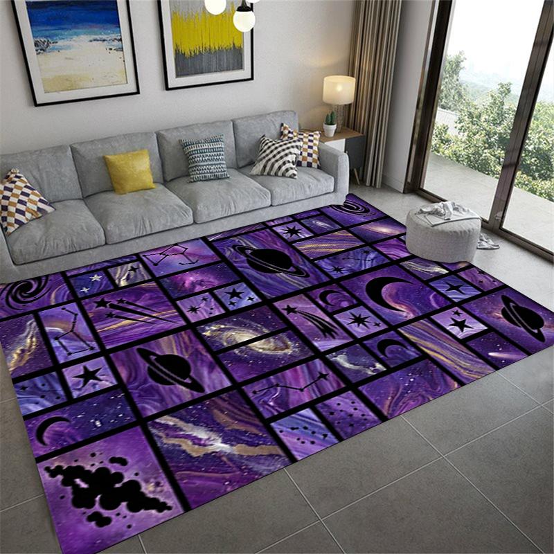 2025 New Space Carpet Rug for Living Room Bedroom Home Sofa Decoration,Kids Play Non-slip Floor Mat159