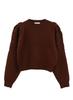 Crochet pletený top s nabíranými rameny 185404022