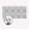 Adhesive Decorative Panel for Quick Wall Change 100x50 Cm Geometric Patterns In Arrangement