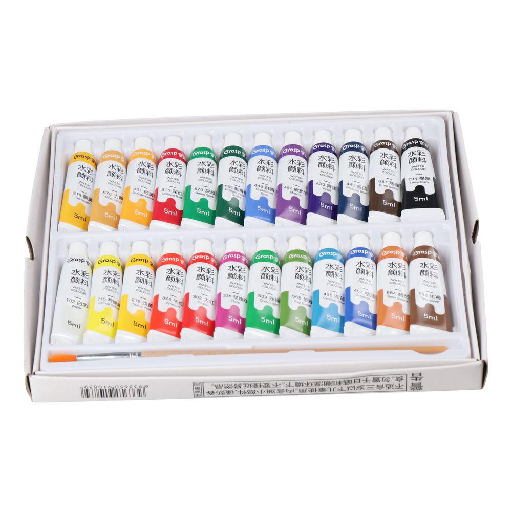 For Artists Watercolor 0.17 Fl Oz Tubes Vibrant Colors 5ml Water Color Paints Watercolor Paint Set Art Supplies